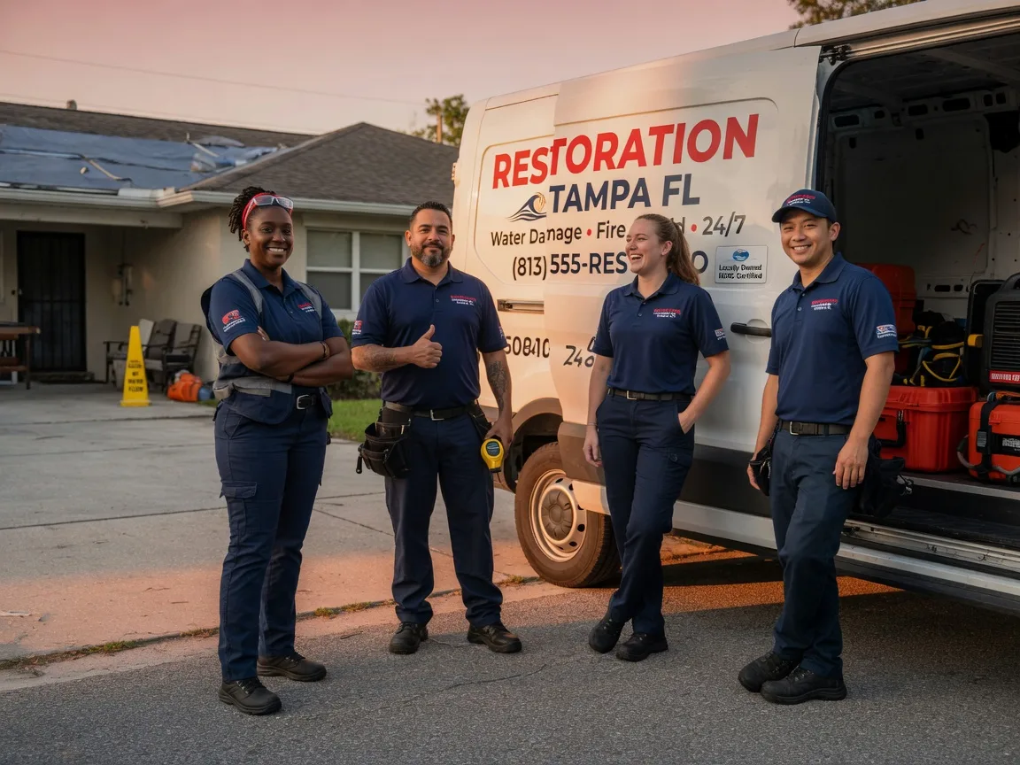 Water Damage Restoration company in Deridder, LA